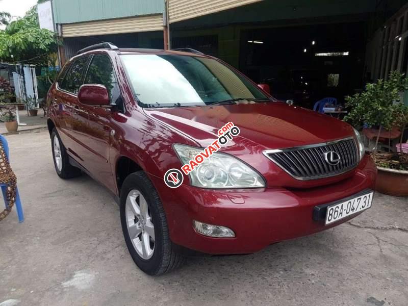 Cần bán xe Lexus RX 330 Sport năm 2004, màu đỏ, nhập khẩu -0