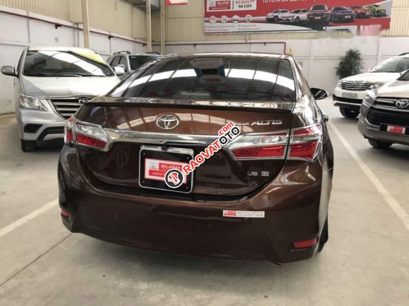 Cần bán lại xe Toyota Corolla altis 1.8MT sản xuất 2014, màu nâu-3