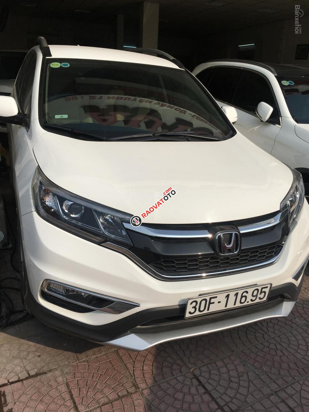 Bán Honda CR V 2.0 năm 2016, màu trắng-7