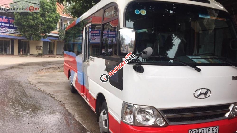 Cần bán Hyundai County Limousine sản xuất năm 2015, màu trắng-0