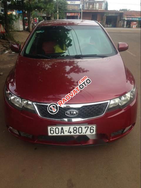 Bán ô tô Kia Forte MT đời 2011, màu đỏ-0