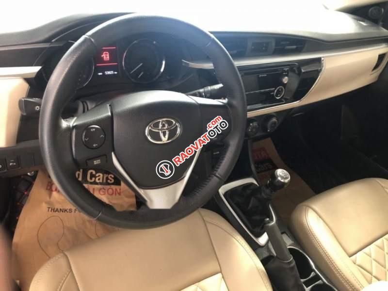 Bán Toyota Corolla altis 1.8G đời 2014, màu nâu  -3