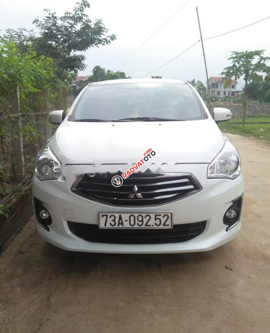 Bán xe Mitsubishi Attrage 1.2CVT sản xuất năm 2017, màu trắng, nhập khẩu -5