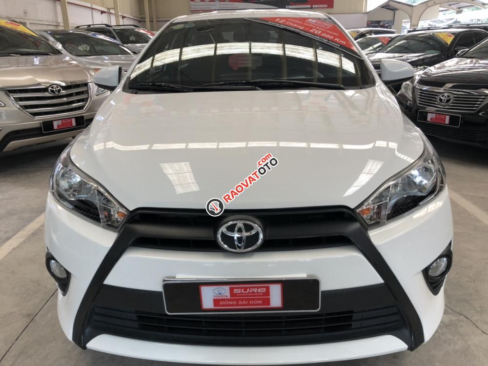 Toyota Yaris E sản xuất 2015, màu trắng-0