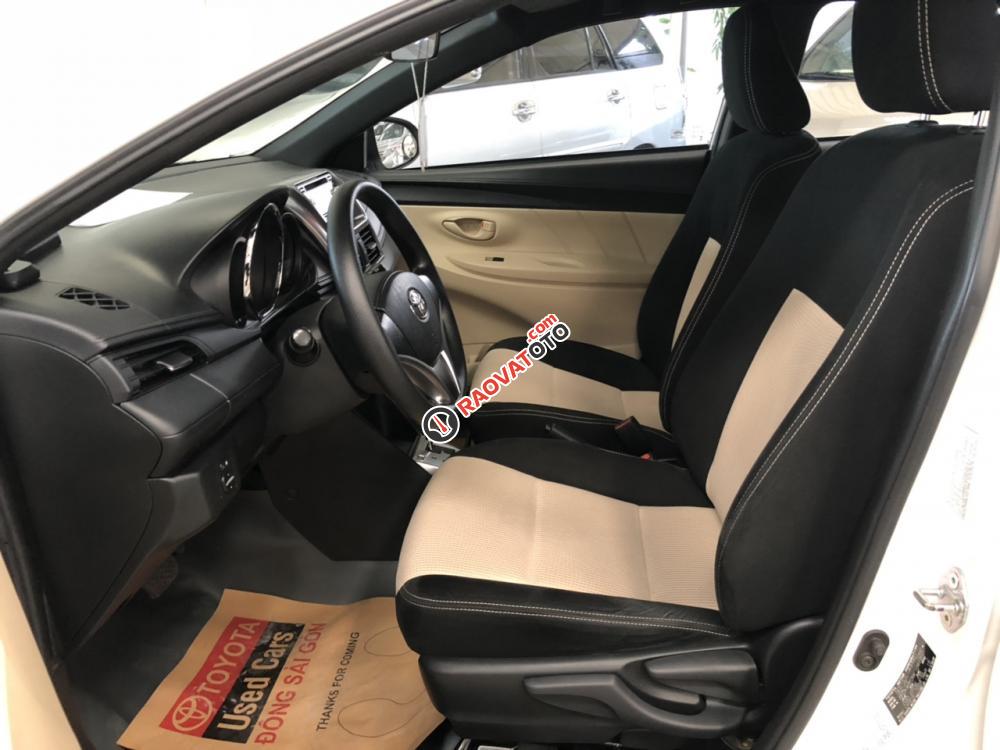 Toyota Yaris E sản xuất 2015, màu trắng-4