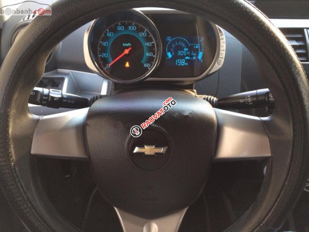 Bán Chevrolet Spark LT 1.0 MT 2016, màu trắng -0