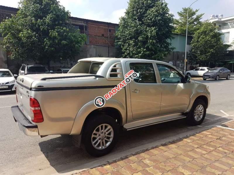 Chính chủ bán Toyota Hilux E 2014, màu bạc-1