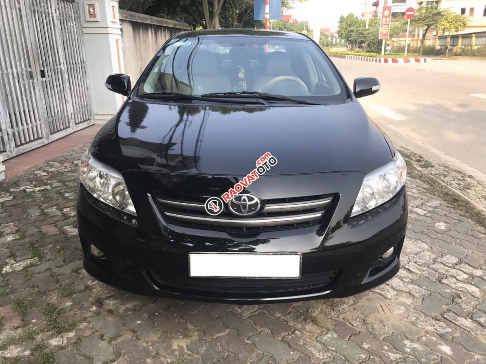 Cần bán Toyota Corolla altis G 2009, màu đen, miễn bàn về chất lượng-0