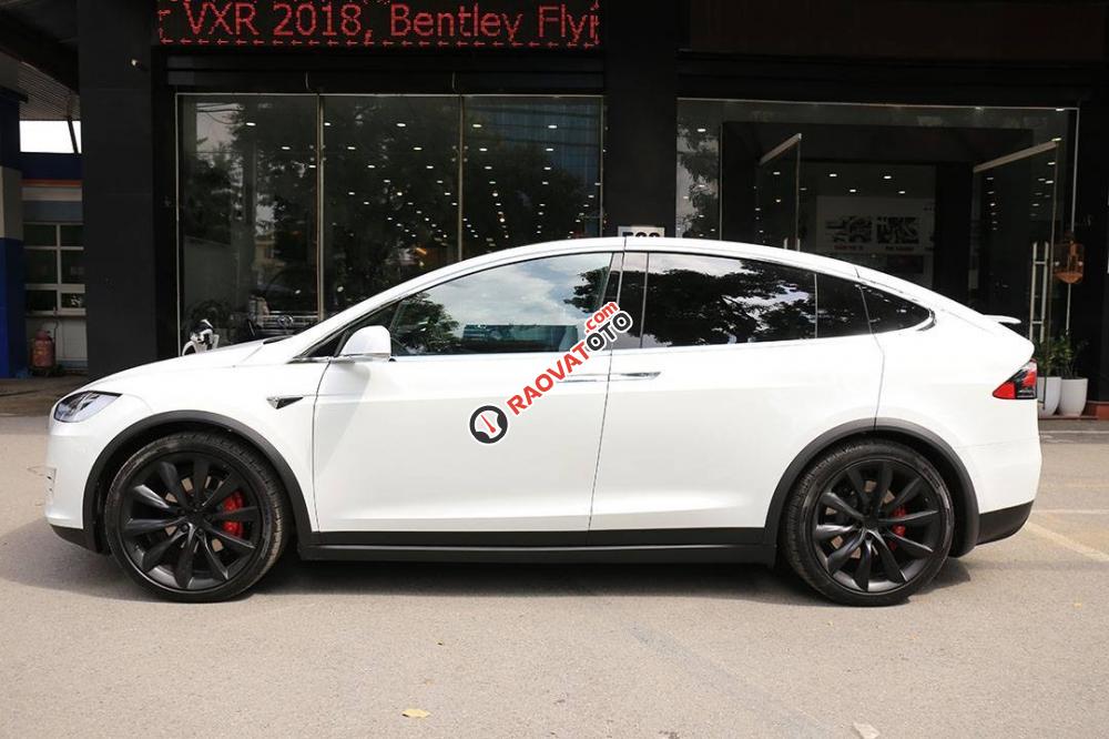 Bán Tesla X P100D đời 2018, màu trắng, nhập khẩu-1