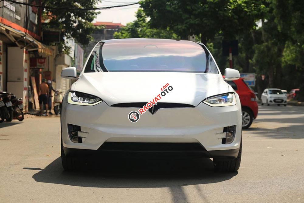 Bán Tesla X P100D đời 2018, màu trắng, nhập khẩu-0