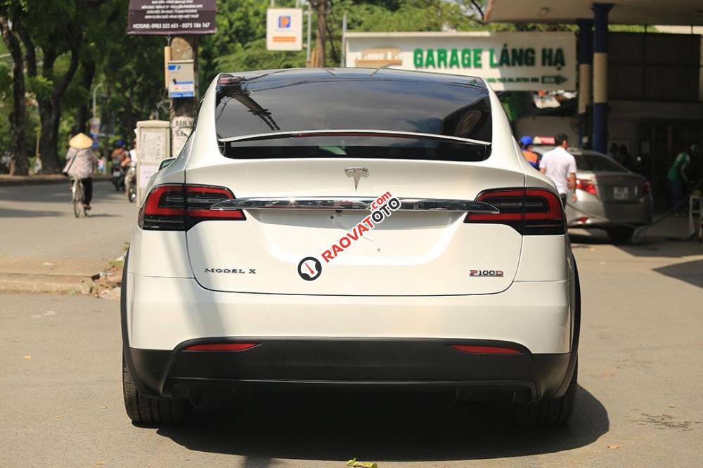 Bán Tesla X P100D đời 2018, màu trắng, nhập khẩu-2