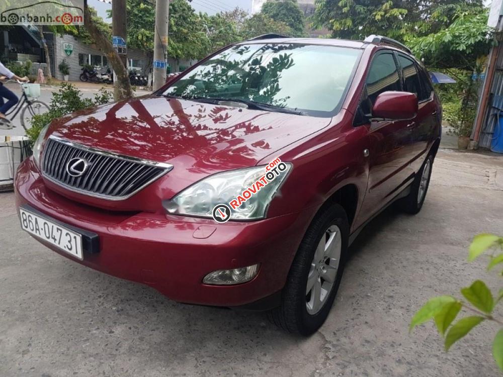 Bán Lexus RX 330 AWD 2004, màu đỏ, xe nhập, giá 640tr-9