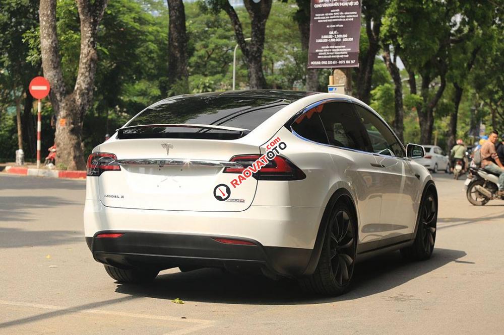 Bán Tesla X P100D đời 2018, màu trắng, nhập khẩu-4
