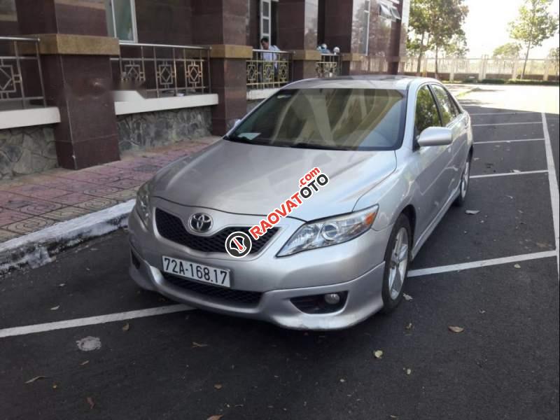 Bán xe Toyota Camry SE đời 2009, màu vàng, xe nhập-0