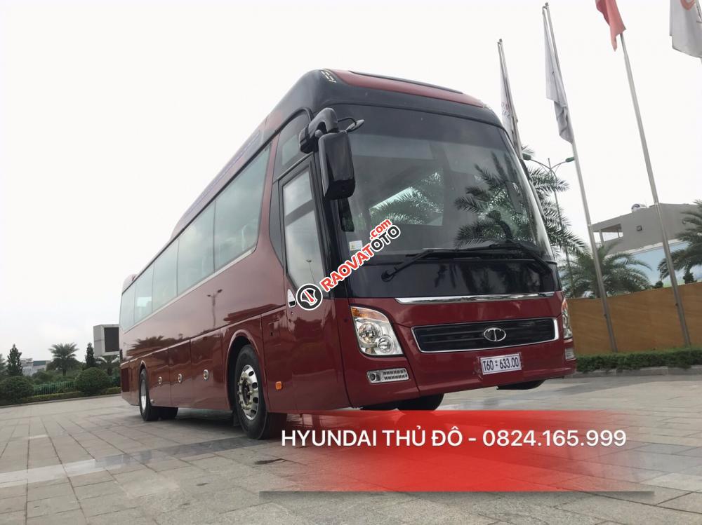 Bán xe khách Tracomeco Universe Xpress Weichai đời 2019, màu đỏ, nhập khẩu-4