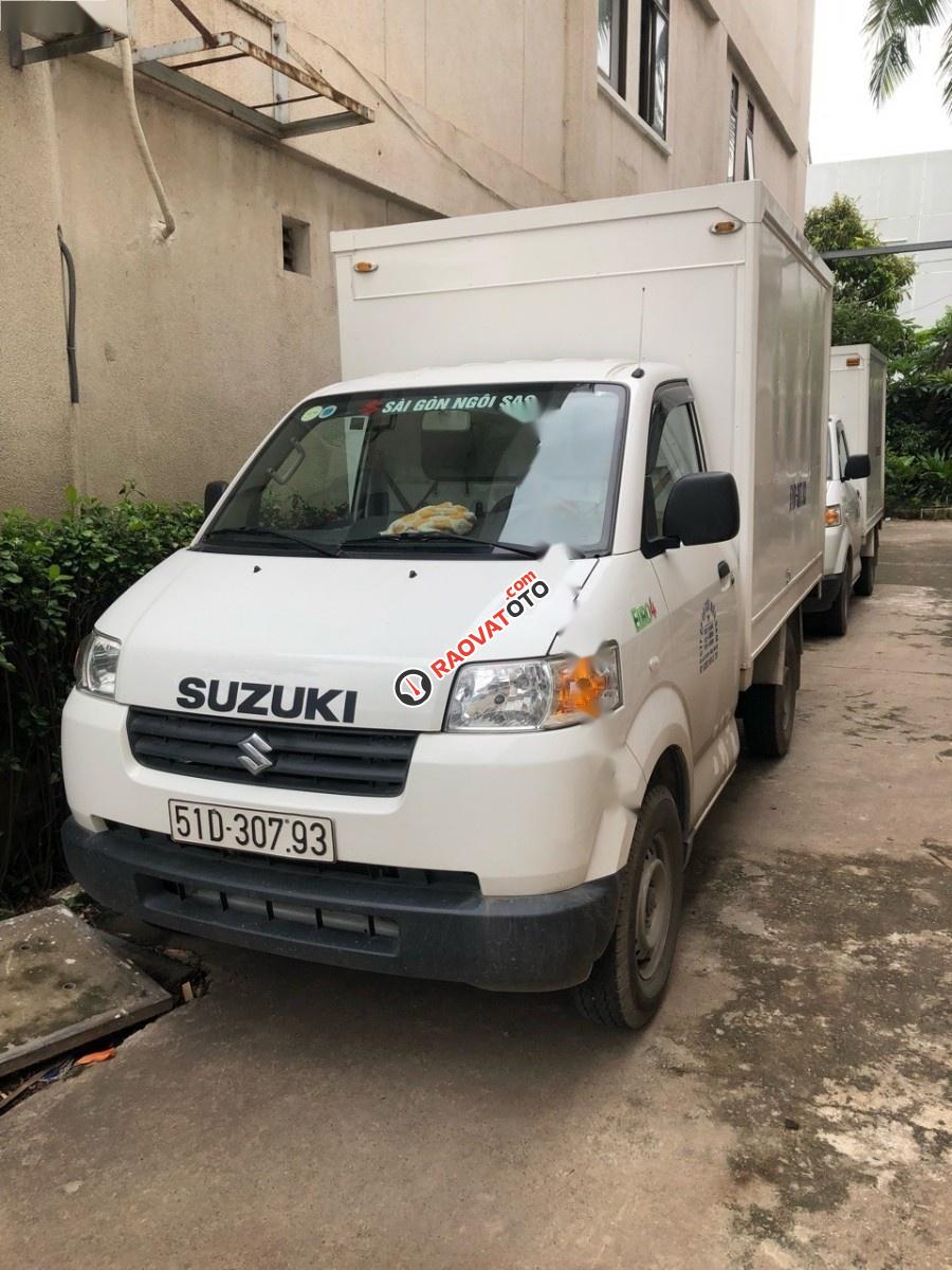 Cần bán gấp Suzuki Carry Pro đời 2017, màu trắng, nhập khẩu nguyên chiếc-1