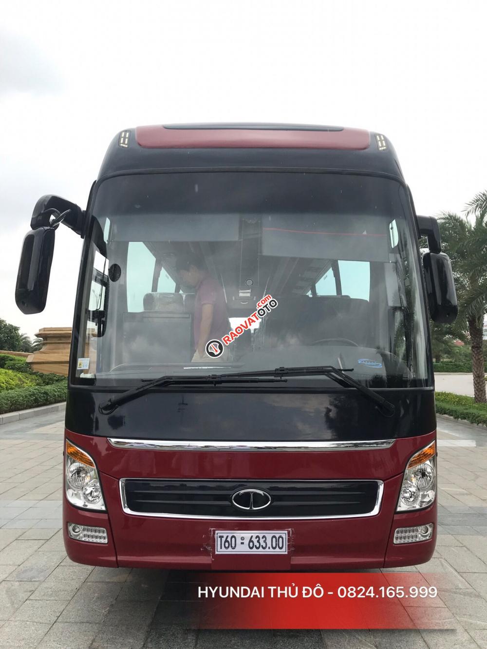 Bán xe khách Tracomeco Universe Xpress Weichai đời 2019, màu đỏ, nhập khẩu-9