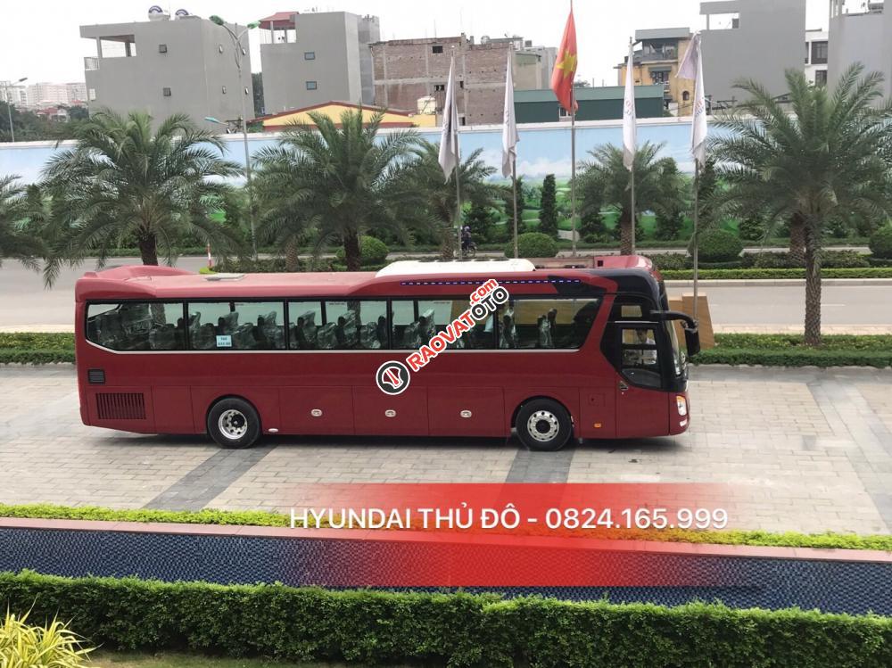 Bán xe khách Tracomeco Universe Xpress Weichai đời 2019, màu đỏ, nhập khẩu-0