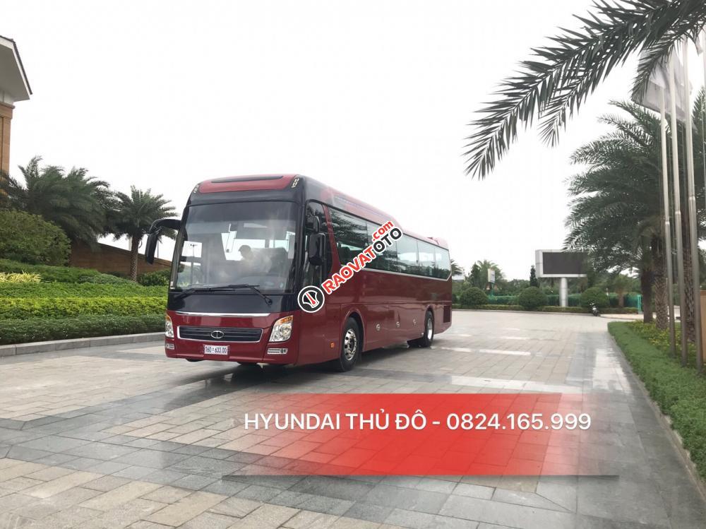 Bán xe khách Tracomeco Universe Xpress Weichai đời 2019, màu đỏ, nhập khẩu-3