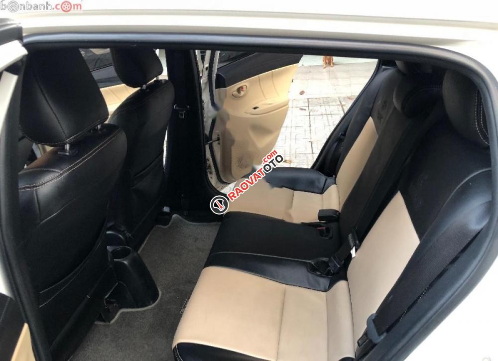Bán Toyota Yaris 1.3E sản xuất năm 2015, màu trắng, nhập khẩu chính chủ-5