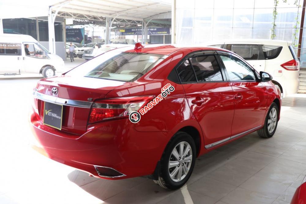 Bán ô tô Toyota Vios E 1.5MT sản xuất 2014, màu đỏ-9