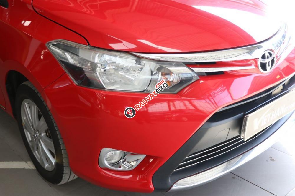 Bán ô tô Toyota Vios E 1.5MT sản xuất 2014, màu đỏ-7