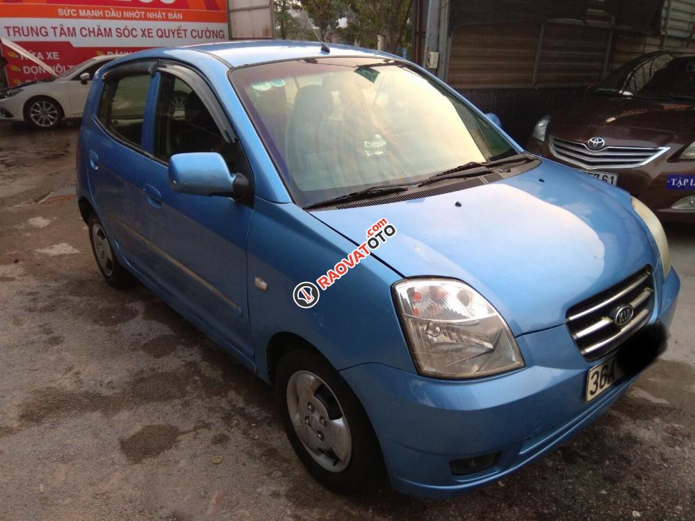 Cần bán Kia Morning LX đời 2008, màu xanh lam, nhập khẩu nguyên chiếc-1