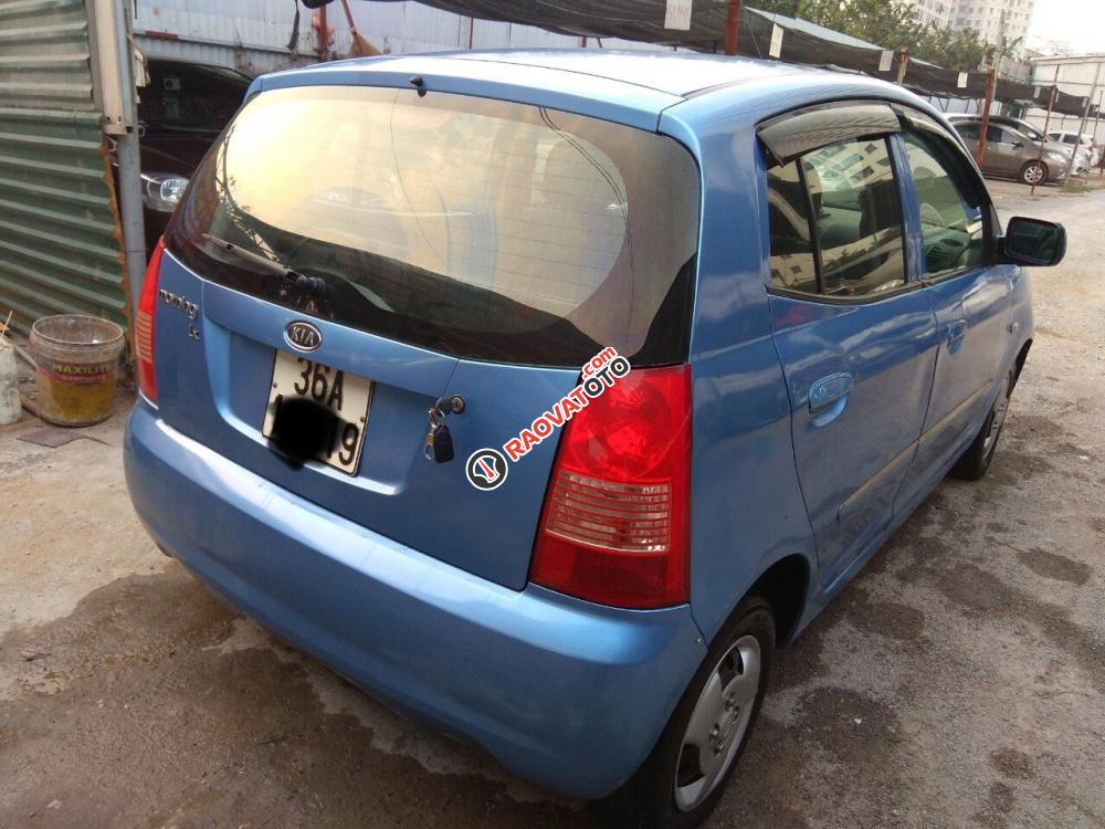 Cần bán Kia Morning LX đời 2008, màu xanh lam, nhập khẩu nguyên chiếc-0
