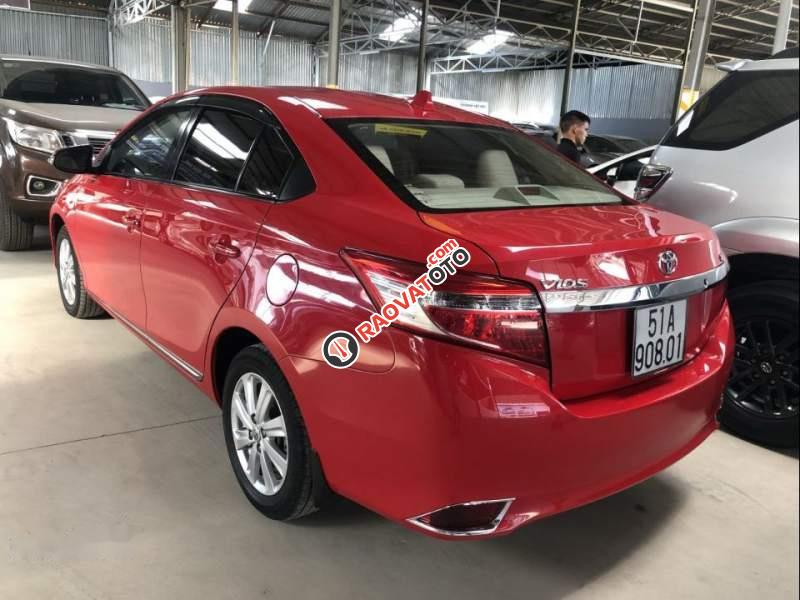 Cần bán lại xe Toyota Vios E 1.5MT năm 2014, màu đỏ, giá 436tr-4