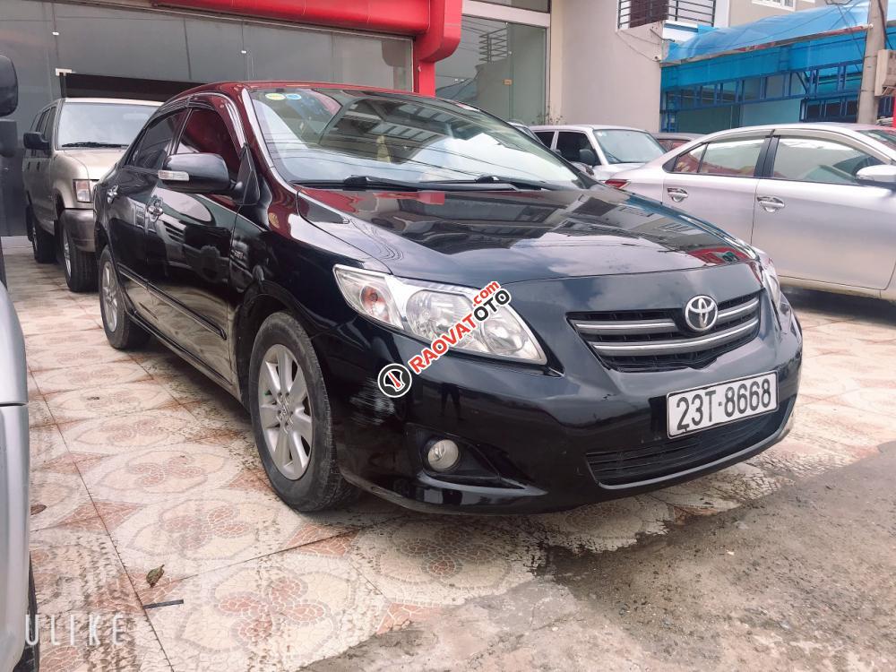 Bán xe Toyota Corolla Altis 1.8 2018, màu đen, giá 430tr-0