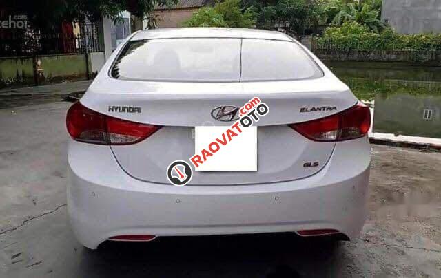 Bán Hyundai Elantra 1.8AT năm sản xuất 2013, màu trắng, xe nhập, 497tr-0