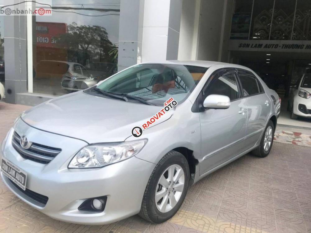 Bán Toyota Corolla Altis 1.8 đời 2009, màu bạc -0