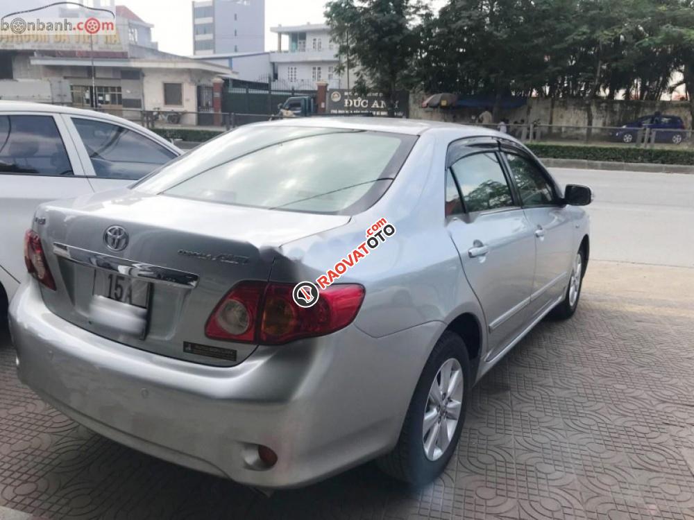 Bán Toyota Corolla Altis 1.8 đời 2009, màu bạc -5