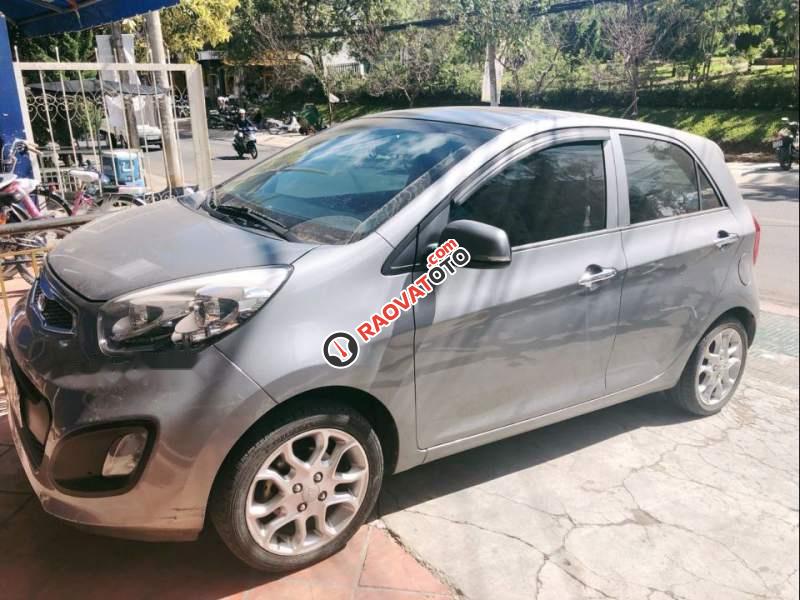 Cần bán Kia Picanto S đời 2013, màu xám-0