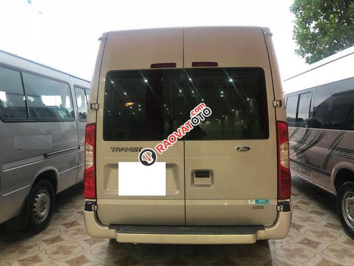 Bán Ford Transit 2.4 bản Mid màu phấn hồng, sản xuất 2017, biển Hà Nội-2