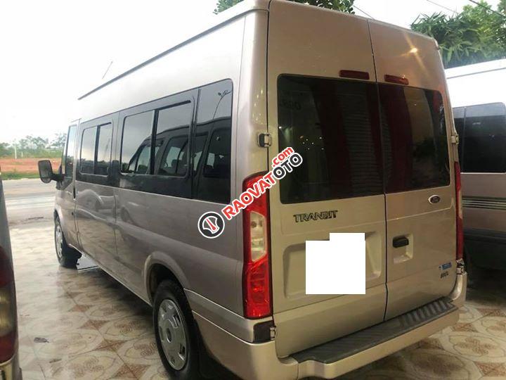 Bán Ford Transit 2.4 bản Mid màu phấn hồng, sản xuất 2017, biển Hà Nội-4