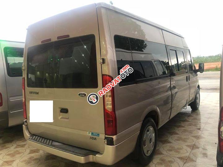 Bán Ford Transit 2.4 bản Mid màu phấn hồng, sản xuất 2017, biển Hà Nội-3