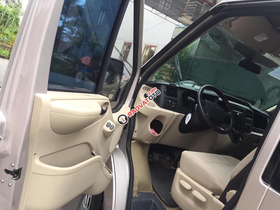 Bán Ford Transit 2.4 bản Mid màu phấn hồng, sản xuất 2017, biển Hà Nội-1