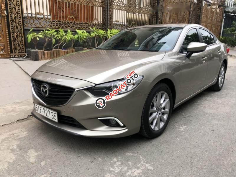 Chính chủ bán Mazda 6 đời 2016, màu vàng cát-2
