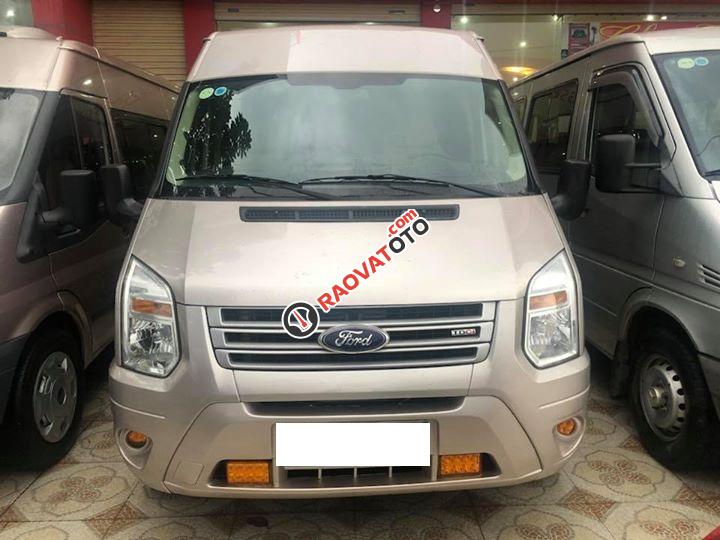 Bán Ford Transit 2.4 bản Mid màu phấn hồng, sản xuất 2017, biển Hà Nội-10