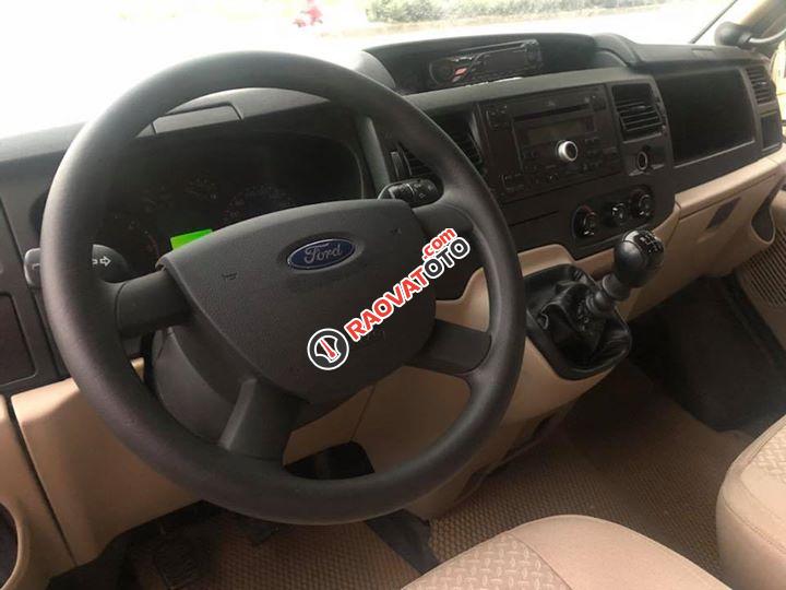Bán Ford Transit 2.4 bản Mid màu phấn hồng, sản xuất 2017, biển Hà Nội-7