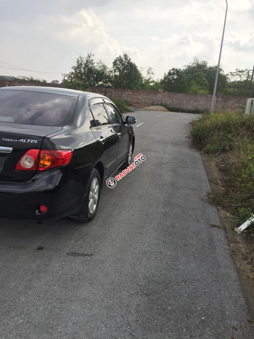 Bán Toyota Corolla Altis 1.8 đời 2009, màu đen. Giá chỉ 395tr-1