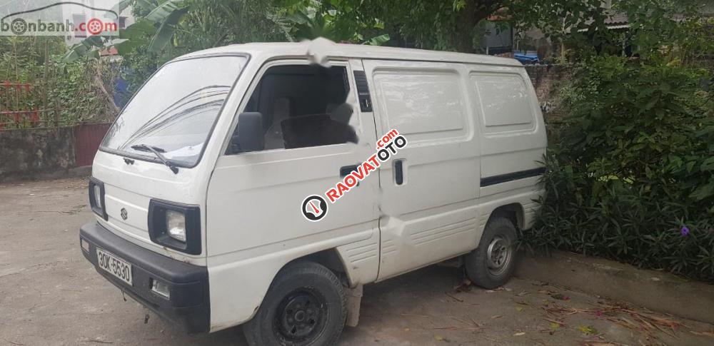 Cần bán gấp Suzuki Super Carry Van Blind Van đời 2005, màu trắng, giá chỉ 75 triệu-4