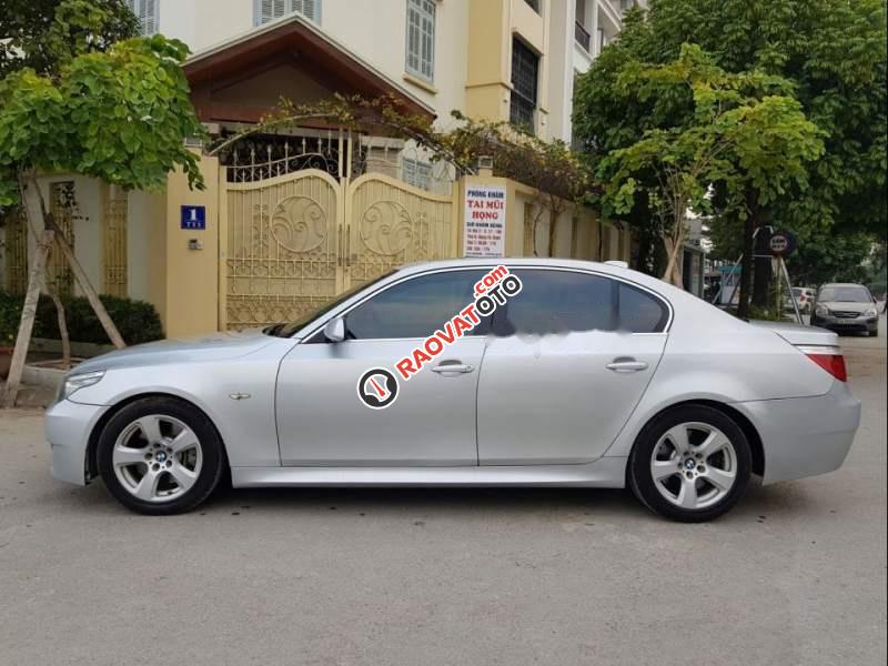 Cần bán lại xe BMW 5 Series đời 2008, màu bạc, nhập khẩu nguyên chiếc-5