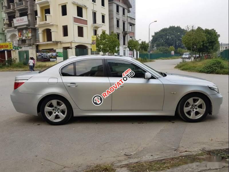 Cần bán lại xe BMW 5 Series đời 2008, màu bạc, nhập khẩu nguyên chiếc-4