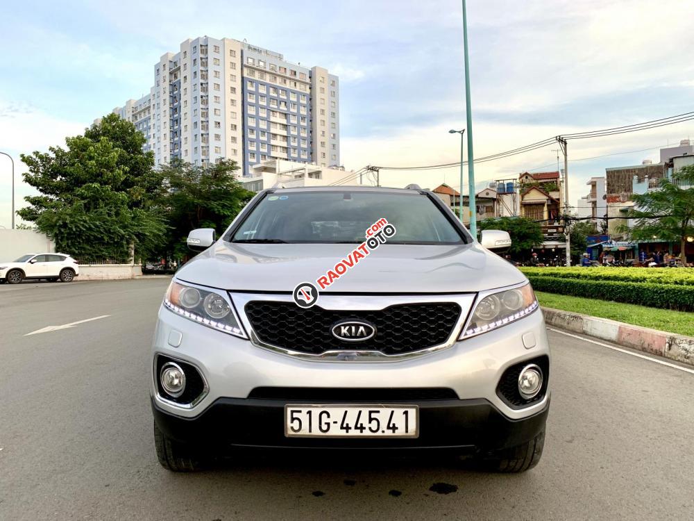 Sorento Limited 2013 số sàn hai cầu màu bạc 8 chỗ, hàng full đủ đồ chơi, gầm cao-6