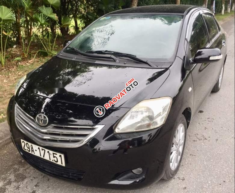 Bán Toyota Vios 2012 màu đen, xe rất mới đẹp-0