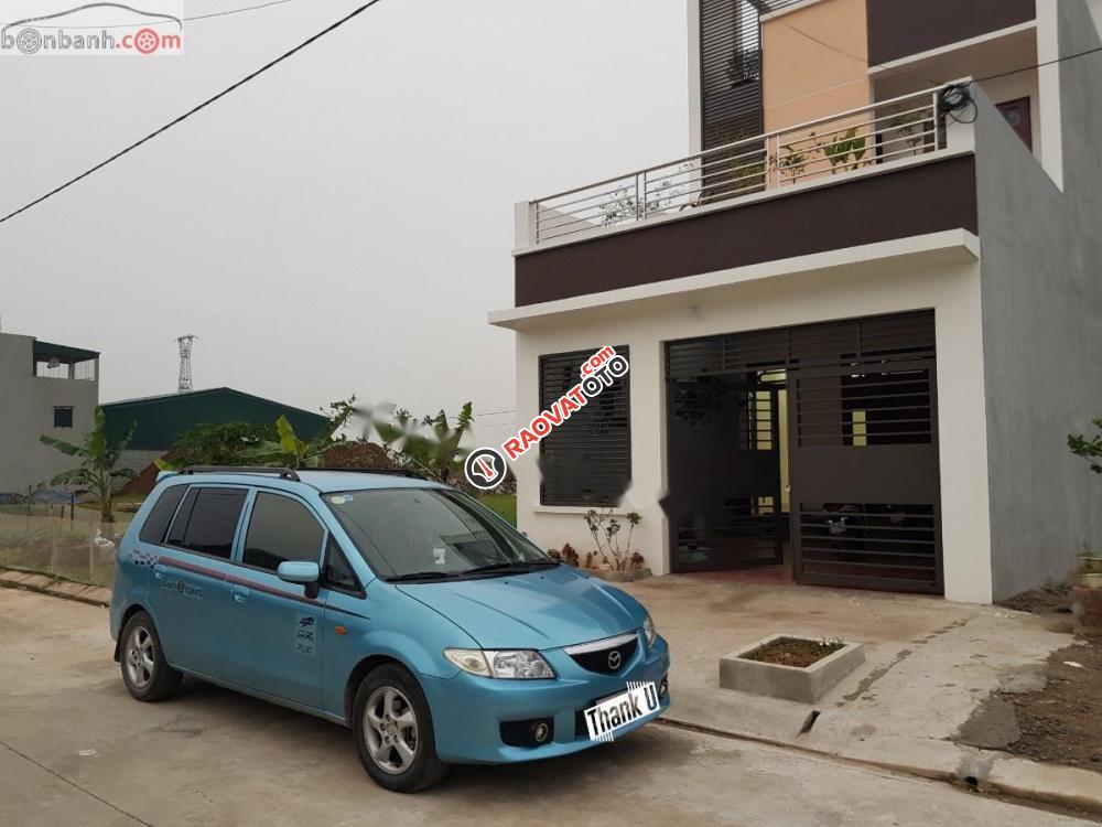 Cần bán gấp Mazda Premacy AT năm 2003, màu xanh lam  -3