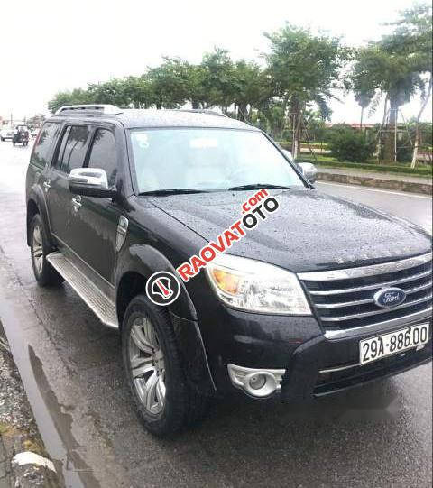 Bán Ford Everest 2.5MT đời 2010, màu đen chính chủ-1