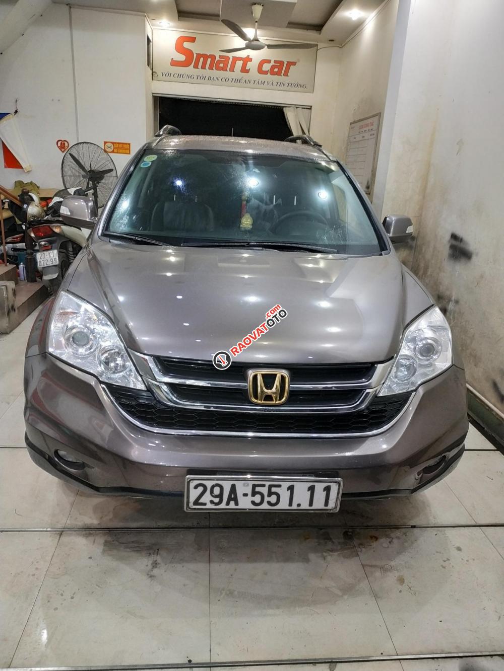 Bán ô tô Honda CR V sản xuất năm 2011, màu xám (ghi), giá chỉ 625 triệu-0